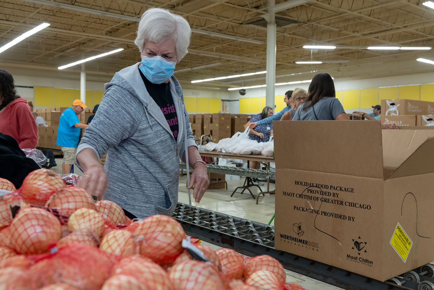 Each holiday we feed over 16,000 people. It takes a community to help a community.